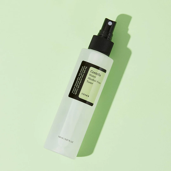 Centella Water Alcohol-Free Toner is a hydrating, soothing toner without alcohol.