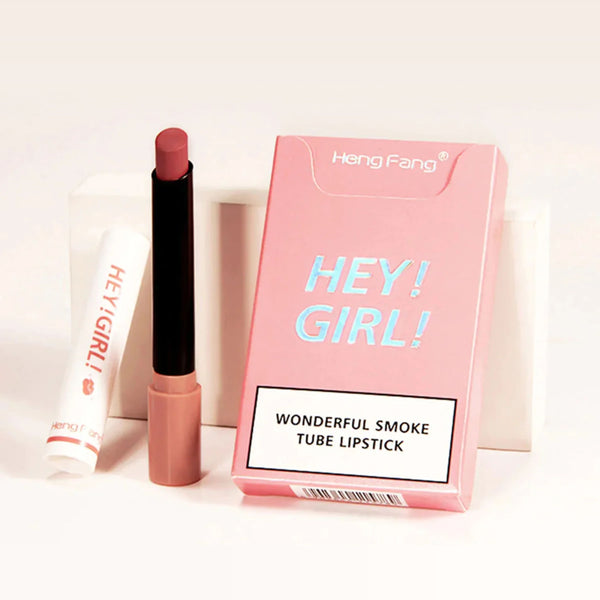 Heng Fang Hey Girl Smoke Tube Matte Lipstick 4Pcs